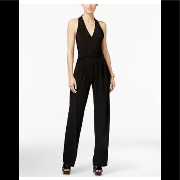 michael kors wide leg jumpsuit